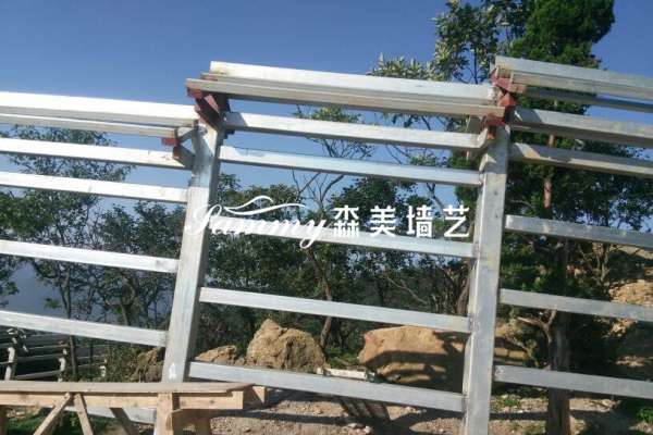 湖北隨州大洪山風景名勝區(qū)鋼構(gòu)護欄項目