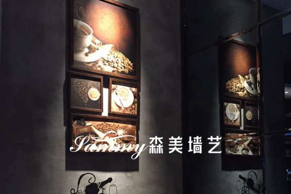 室內(nèi)商場(chǎng)咖啡廳清水混凝土施工案例