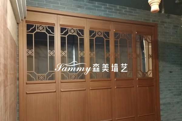 長沙坡子街悅方譚鴨血火鍋店鋼構仿木紋漆案例