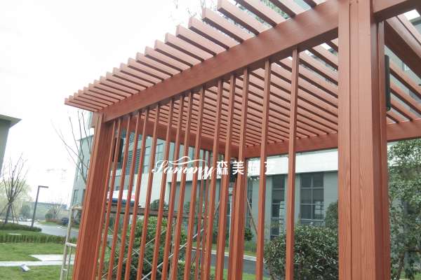 浙江省海寧市海寧大道8號鋼構廊架項目