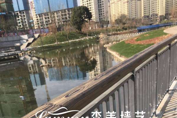 江西南昌紅谷灘鳳凰洲鋼構護欄扶手項目