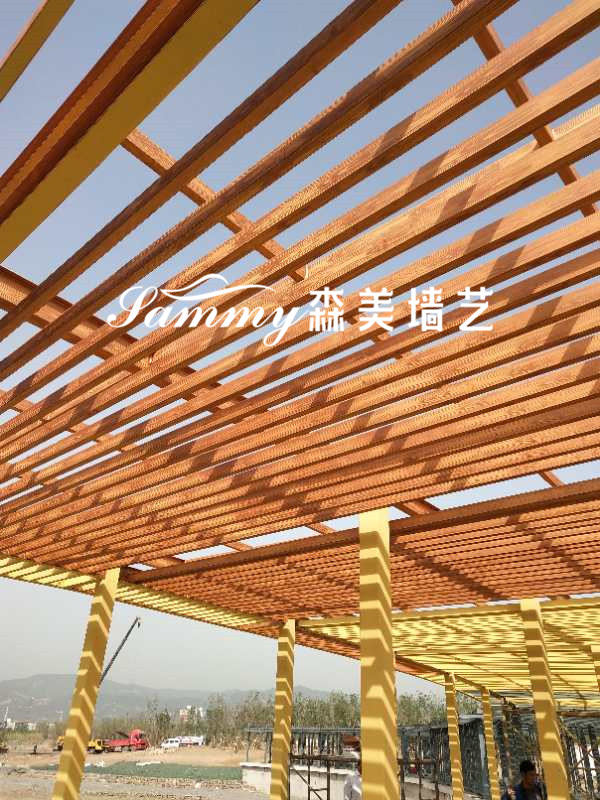 山西省太原市晉源區武家莊鋼構廊架項目